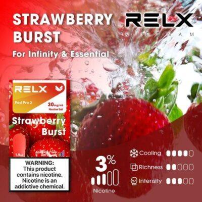 relx拋棄式煙彈混合莓果口味